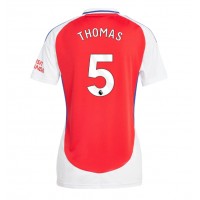 Camisa de Futebol Arsenal Thomas Partey #5 Equipamento Principal Mulheres 2024-25 Manga Curta